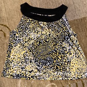 ~Dana Kay~ Yellow, Black & White Top